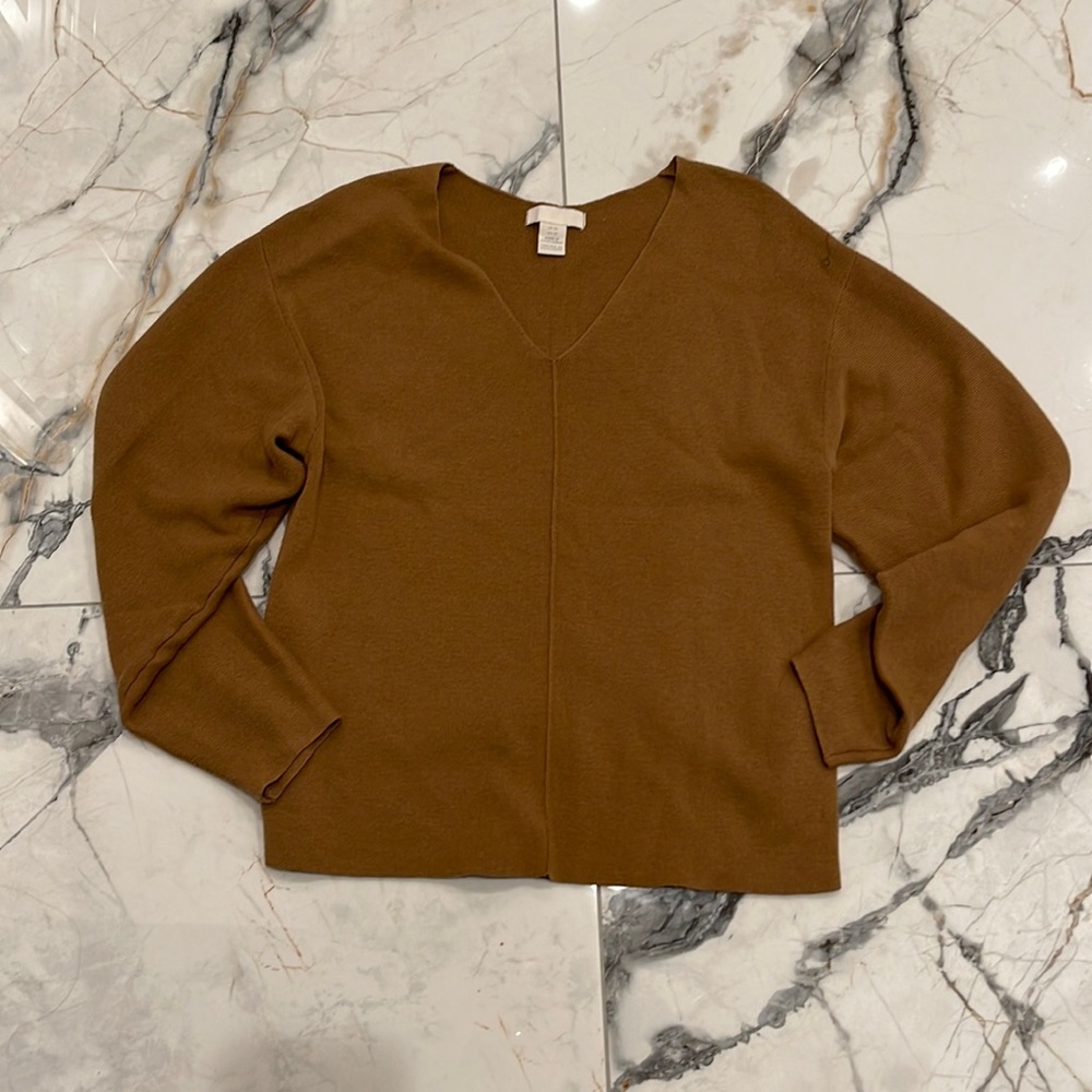 Camel colored sweater H&M X small